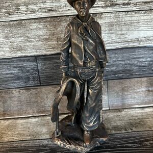 Bronze Cowboy Sculpture